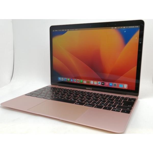 中古】Apple MacBook 12インチ Corei5:1.3GHz 512GB ローズゴールド