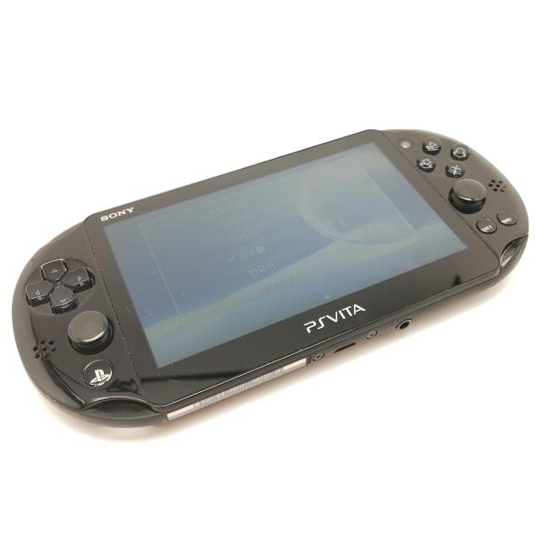 中古】SONY PlayStation VITA Wi-Fiモデル ブラック PCH-2000 ZA11