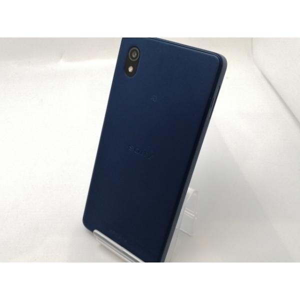 中古】SONY au 【SIMフリー】 Xperia Ace III ブルー 4GB 64GB SOG08