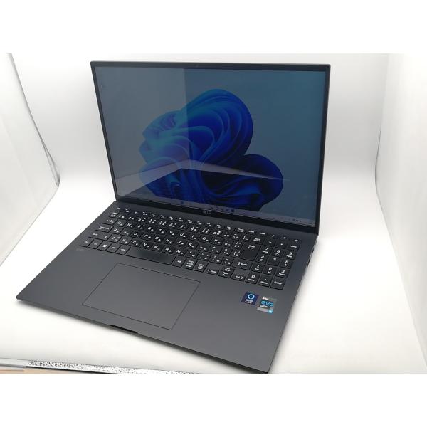 中古】LG電子 LG gram 16Z95P-KA79J1 Obsidian Black【i7-1195G7 16G