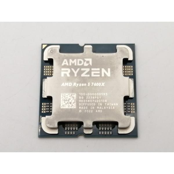 中古】AMD Ryzen 5 7600X (4.7GHz/TC:5.3GHz) BOX AM5/6C/12T/L3 32MB