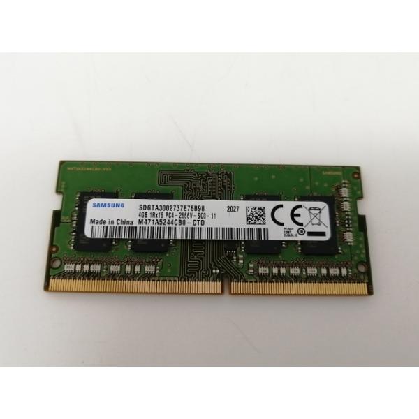 ■分類：メモリー■ランク：中古■メーカー：260PIN■製造番号：01GP■備考：SAMSUNG型番：M471A5244CB0-CTD付属品：本体のみ■保証期間：１週間■注意事項：お客様のモニター発色の具合によって、実際の商品と色合いが異な...