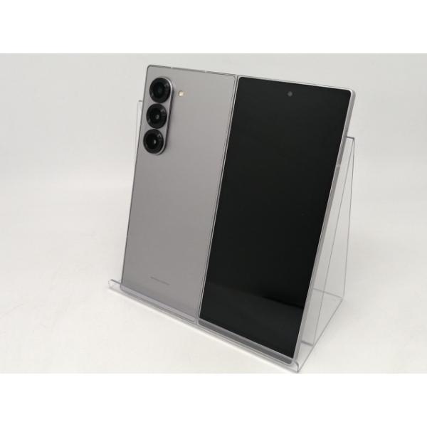 中古】SAMSUNG 国内版 【SIMフリー】 Galaxy Z Fold6 シルバーシャドウ