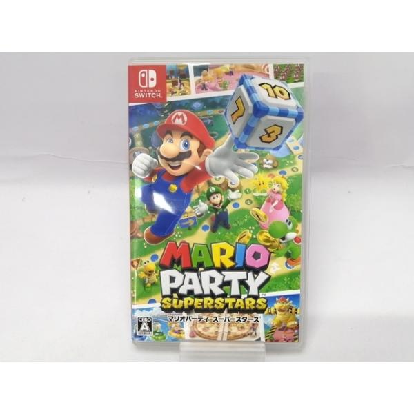 【中古】Nintendo マリオパーティ スーパースターズ [Nintendo Switch]【川越クレアモール】保証期間１週間