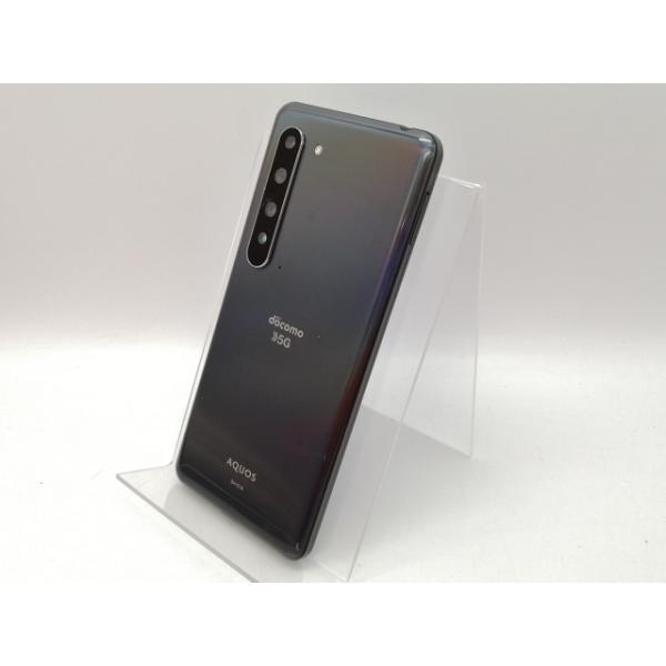 中古】SHARP docomo 【SIMロック解除済み】 AQUOS R5G ブラックレイ