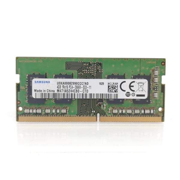 【中古】260PIN 4GB DDR4-2666(PC4-21300) SODIMM 【ノートPC用】【大宮東口】保証期間１週間