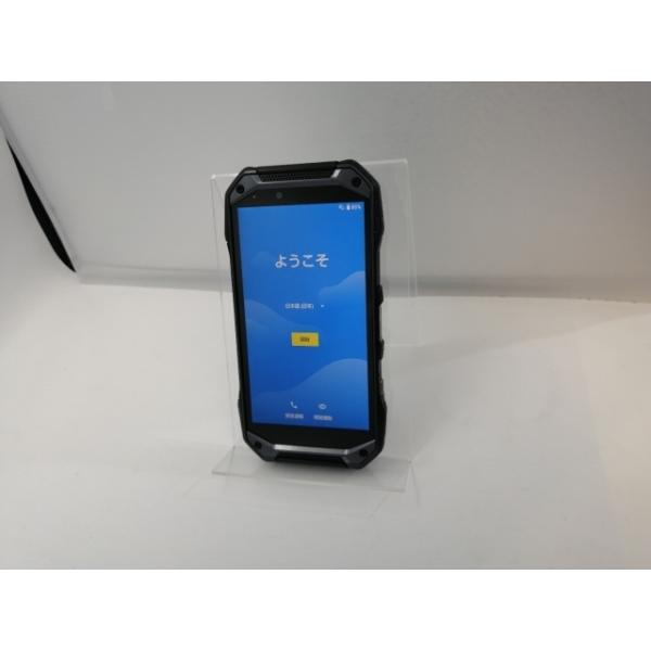中古】KYOCERA au 【SIMロック解除済み】 TORQUE G04 KYV46 ブラック