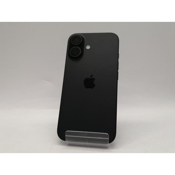 【中古】Apple 国内版 【SIMフリー】 iPhone 16 256GB ブラック MYDW3J/A【ECセンター】保証期間１ヶ月【ランクA】