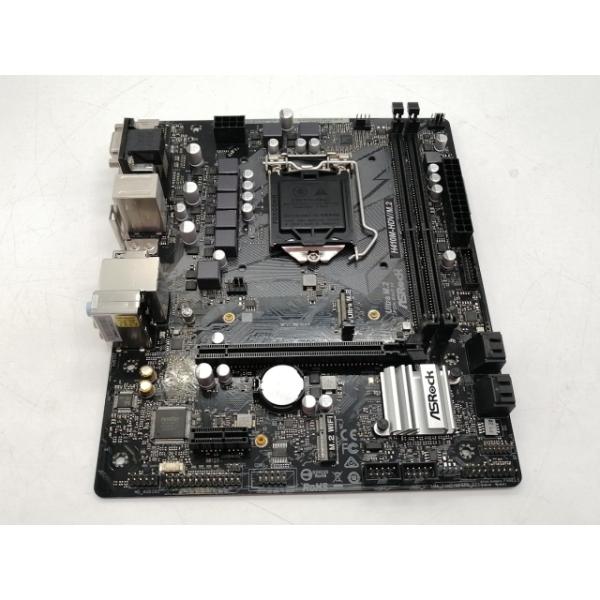 ■分類：マザーボード■ランク：中古■メーカー：ASRock■製造番号：D9M0XB304237■備考：BIOS ver：P1.30 状態：ソケットにピン曲がり修正痕があります（POST確認済み） 付属品：箱、冊子類、ドライバディスク、SAT...