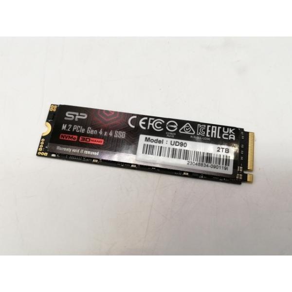 ■分類：SSD■ランク：中古■メーカー：各社■製造番号：23048834-090119I■備考：型番：SP UD90 付属品：本体のみ■保証期間：１週間■注意事項：お客様のモニター発色の具合によって、実際の商品と色合いが異なる場合があります。