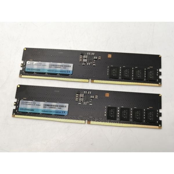 ま*さ様 16GB DDR5-5600B メモリ 2枚セット 32GB 中古】DDR5 16GB 2枚組（合計32GB） DDR5-5600(PC5-44800