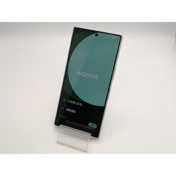 中古】SHARP SoftBank 【SIMフリー】 AQUOS R9 ホワイト 12GB 256GB