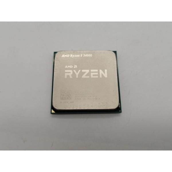 【中古】AMD Ryzen 5 3400G (3.7GHz/TC:4.2GHz) bulk AM4/4C/8T/L3 4MB/Radeon Vega11/TDP 65W【大須アメ横】保証期間１週間