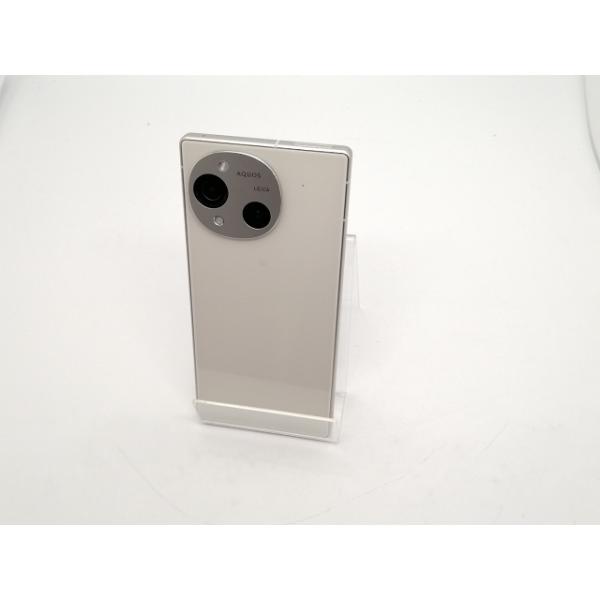 中古】SHARP docomo 【SIMフリー】 AQUOS R10 カシミヤホワイト 12GB
