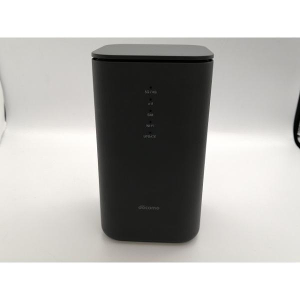中古】SHARP docomo 【SIMフリー】 home 5G HR02 [ダークグレー