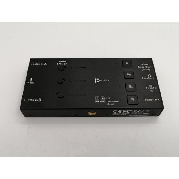 ■分類：ビデオキャプチャー■ランク：中古■メーカー：j5 create■製造番号：GB2J2105000202■備考：状態：外装にスレキズがございます。 付属品：箱、冊子類、CtoCケーブル、CtoAケーブル、HDMIケーブル■保証期間：１...