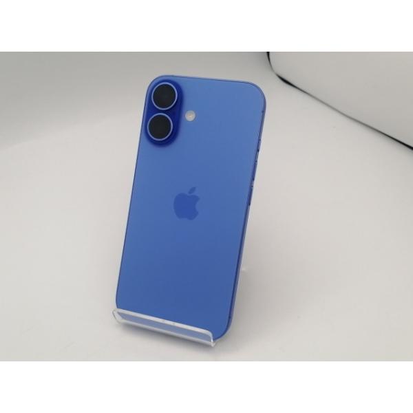 中古】Apple au 【SIMフリー】 iPhone 16 256GB ウルトラマリン MYE03J