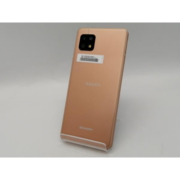 中古】SHARP 国内版 【SIMフリー】 AQUOS Sense6 ライトカッパー 6GB