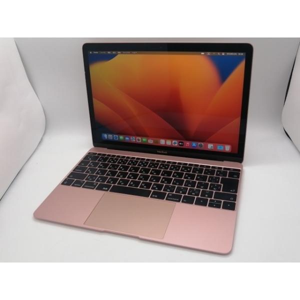 中古】Apple MacBook 12インチ CoreM3:1.2GHz 256GB ローズゴールド