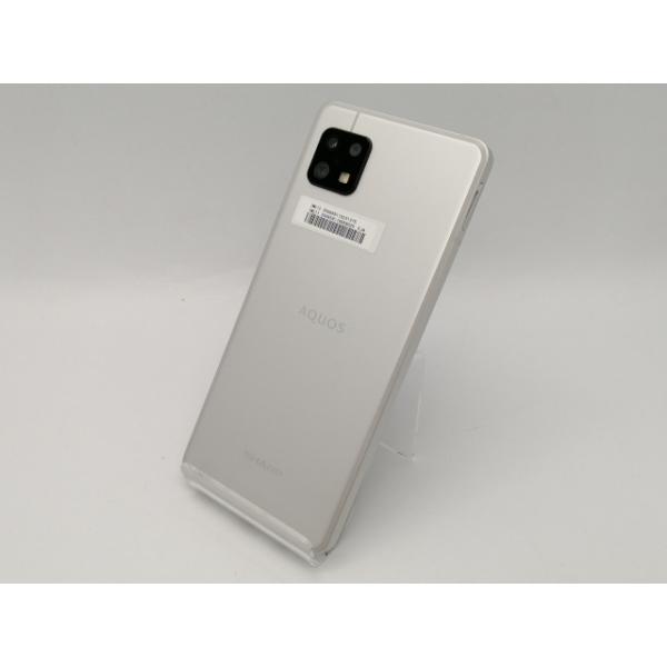 中古】SHARP 楽天モバイル 【SIMフリー】 AQUOS Sense6 シルバー 4GB