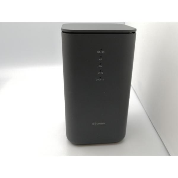 中古】SHARP docomo 【SIMフリー】 home 5G HR02 [ダークグレー]【EC