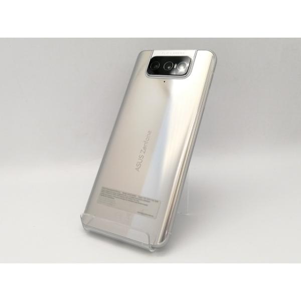 中古】ASUS 国内版 【SIMフリー】 Zenfone 8 Flip グレイシアシルバー