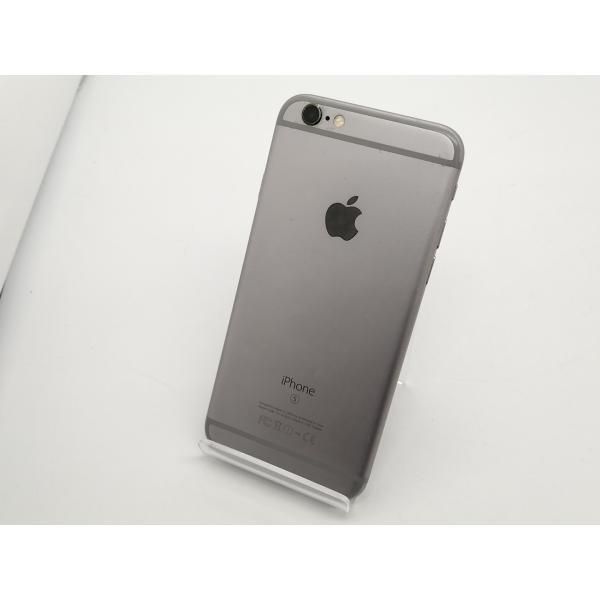 【中古】Apple au 【SIMロック解除済み】 iPhone 6s 64GB スペースグレイ MKQN2J/A【広島本通】保証期間１ヶ月【ランクC】