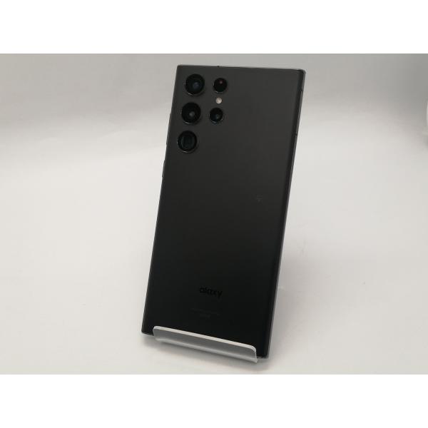 中古】SAMSUNG au 【SIMフリー】 Galaxy S22 Ultra ファントムブラック