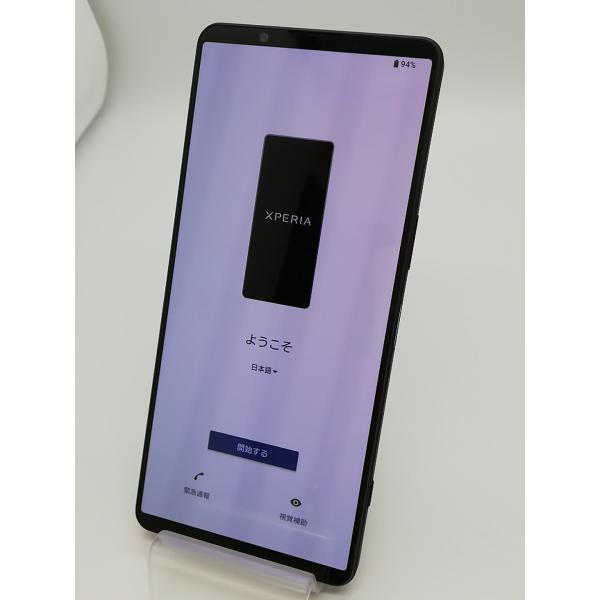 中古】SONY SoftBank 【SIMフリー】 Xperia 1 VI ブラック 12GB 256GB