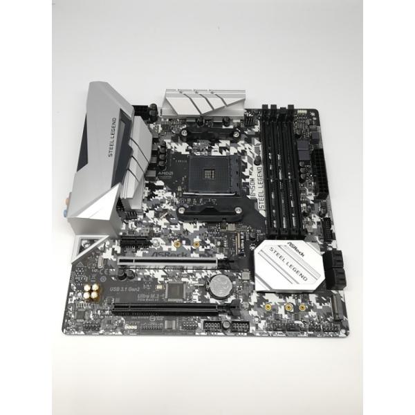 中古】ASRock B450M Steel Legend B450/AM4/MicroATX【アリオ倉敷