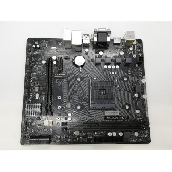 中古】ASRock A520M-HDV A520/AM4/MicroATX【アリオ倉敷】保証期間1
