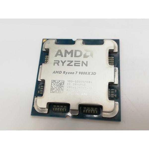 りん Ryzen 7 9800x3d 中古動作品 中古】AMD Ryzen 7 9800X3D (4.7GHz/TC:5.2GHz) BOX AM5/8C/16T/L3
