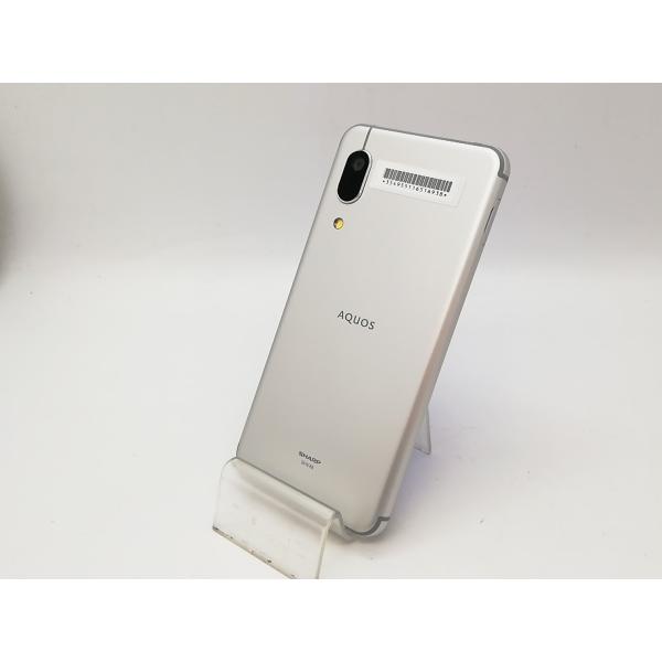 中古】SHARP UQmobile 【SIMフリー】 AQUOS sense3 basic シルバー 3GB