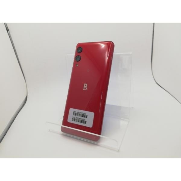 中古】Wiko 楽天モバイル 【SIMフリー】 Rakuten Hand 5G クリムゾン