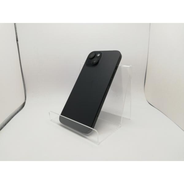 中古】Apple au 【SIMフリー】 iPhone 15 128GB ブラック MTMH3J/A