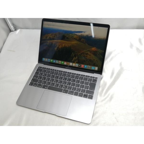 【中古】Apple MacBook Air 13インチ Corei5:1.6GHz 128GB スペースグレイ MRE82J/A (Late 2018)【ECセンター】保証期間１ヶ月【ランクC】