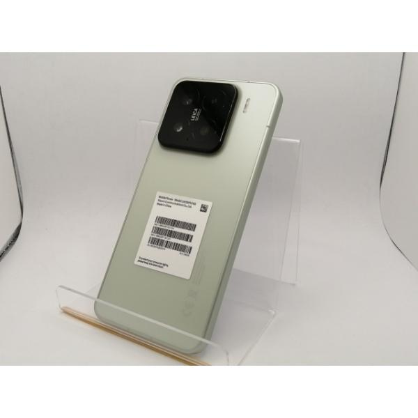 中古】Xiaomi 国内版【SIMフリー】 Xiaomi 15 グリーン 12GB 256GB