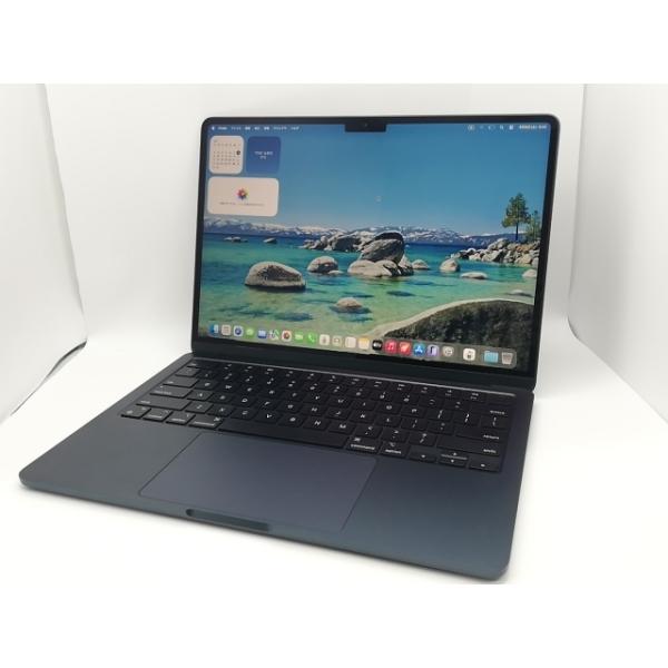 【中古】Apple MacBook Air 13インチ CTO (M3,2024) ミッドナイト M3(CPU:8C/GPU:10C)/16G/512G【秋葉5号】保証期間１ヶ月【ランクB】