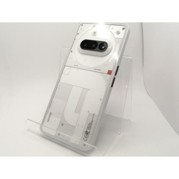 【中古】NOTHING 国内版 【SIMフリー】 Nothing Phone (3a) ホワイト 12GB 256GB【川崎駅前】保証期間１ヶ月【ランクA】