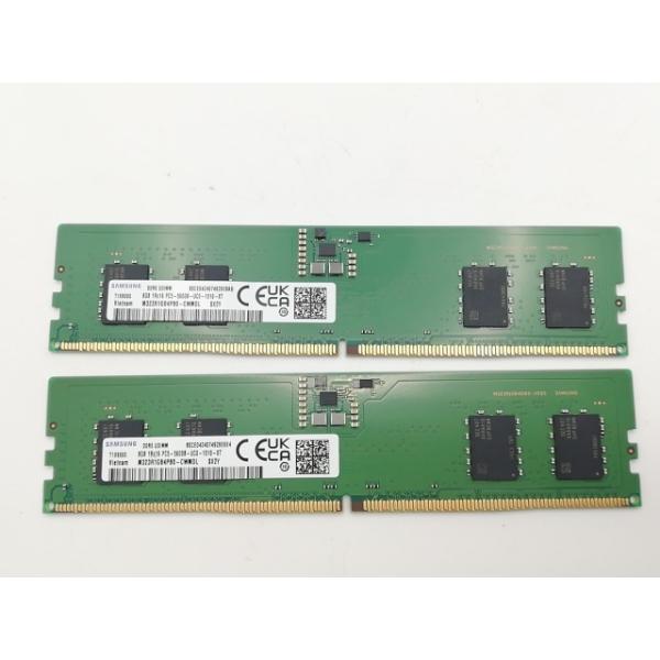 中古】DDR5 8GB 2枚組（合計16GB） DDR5-5600(PC5-44800