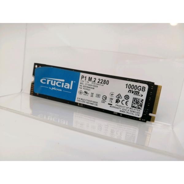 【中古】Crucial P1 CT1000P1SSD8JP 1TB 中古】Crucial P1(CT1000P1SSD8JP) 1TB/M.2 2280(PCIe3.0 NVMe)/QLC