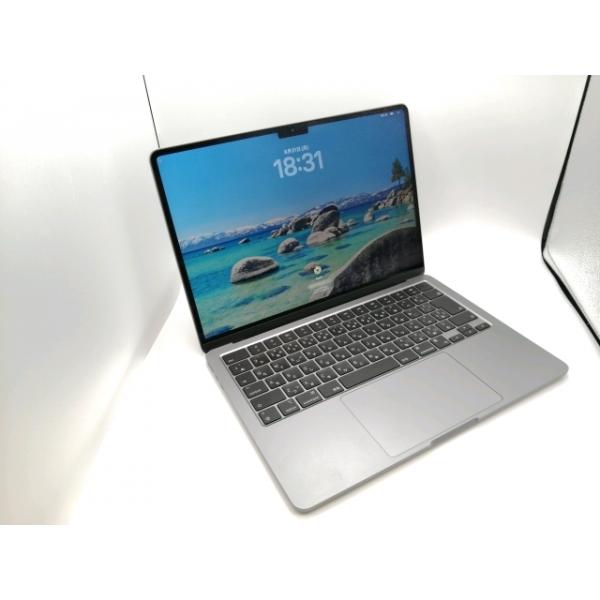 【中古】MacBook Air 13インチ M3(CPU:8C/GPU:8C) 16GB/256GB スペースグレイ MC8G4J/A (13インチ, M3, 2024)【スマーク伊勢崎】保証期間１ヶ月【ランクA】