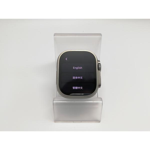 【中古】Apple Apple Watch Ultra 49mm Cellular チタニウムケース (バンド無し)【ECセンター】保証期間１ヶ月【ランクB】