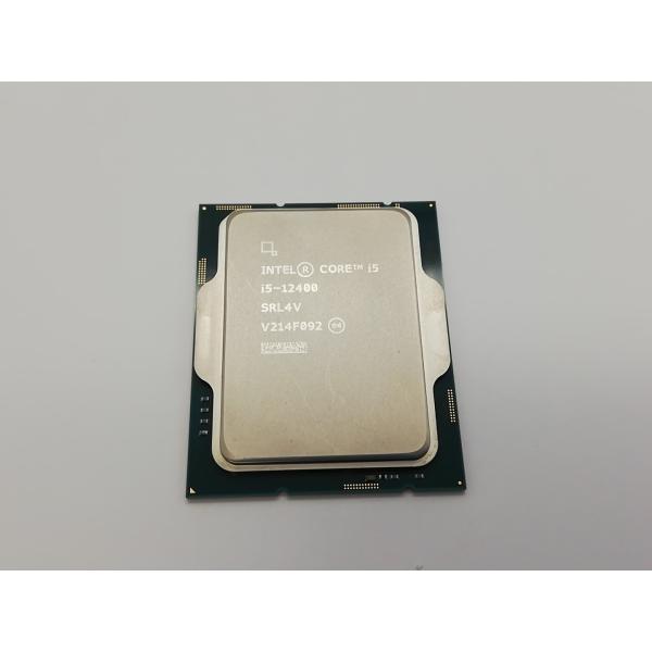 【中古】Intel Core i5-12400(2.5GHz) Bulk LGA1700/6C(P:6C/E:0C)/12T/L3 18M/UHD730/PBP65W【那珂川】保証期間１週間