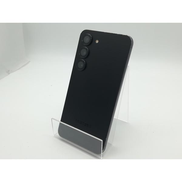 中古】SAMSUNG au 【SIMフリー】 Galaxy S23 ファントムブラック
