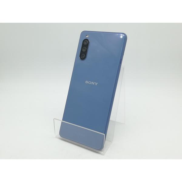 中古】SONY ymobile 【SIMロック解除済み】 Xperia 10 III ブルー 6GB