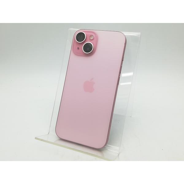 中古】Apple 国内版 【SIMフリー】 iPhone 15 128GB ピンク MTMJ3J/A