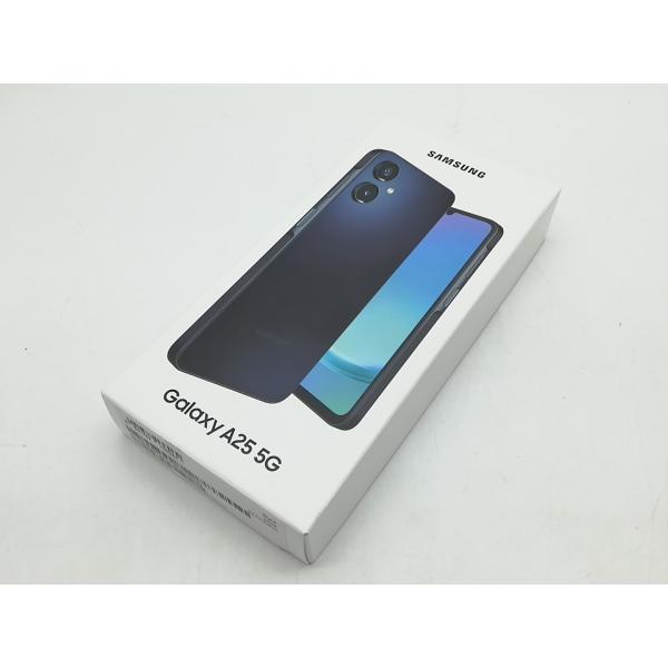 未使用】SAMSUNG au 【SIMフリー】 Galaxy A25 5G ブラック 4GB 64GB