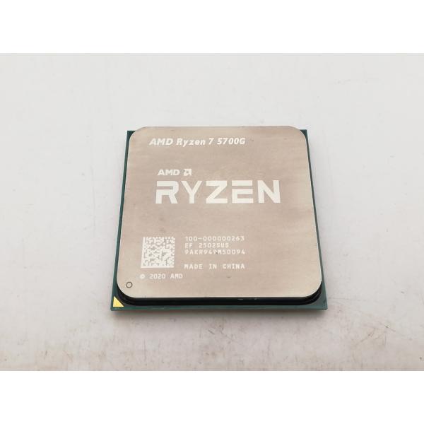 【中古】AMD Ryzen 7 5700G 中古】AMD Ryzen 7 5700G (3.8GHz/TC:4.6GHz) BOX AM4/8C/16T/L3 16MB