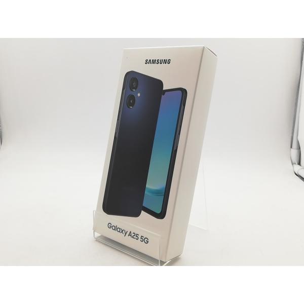 未使用】SAMSUNG au 【SIMフリー】 Galaxy A25 5G ブラック 4GB 64GB